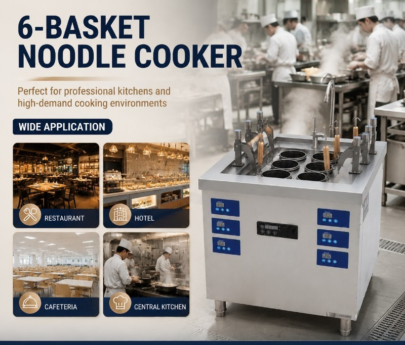6 Mandjes Commerciële Inductie - Induction Cooker recensie en prijs