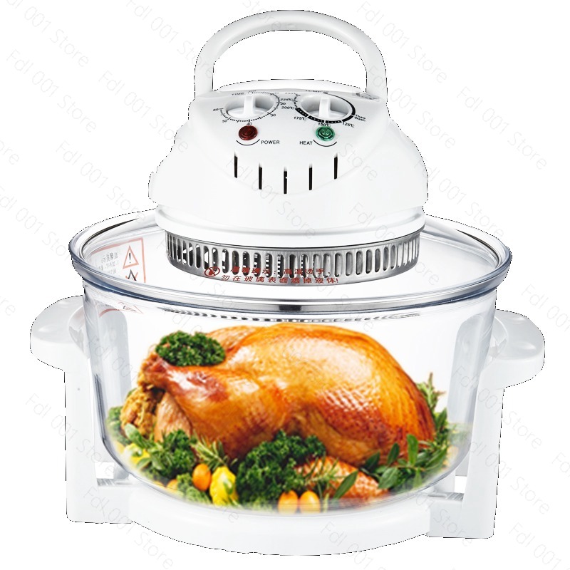 Glazen Airfryer Lichtgolfoven  - Air Fryer recensie en prijs