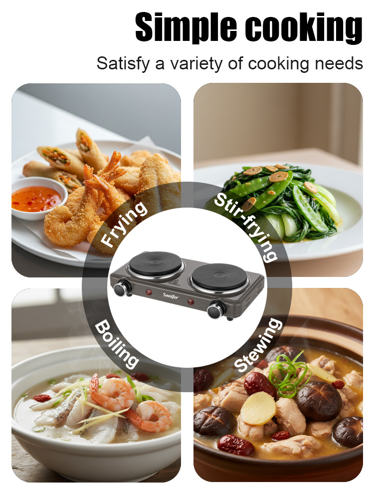 Dubbele brander elektrisch for - Induction Cooktop Portable recensie en prijs