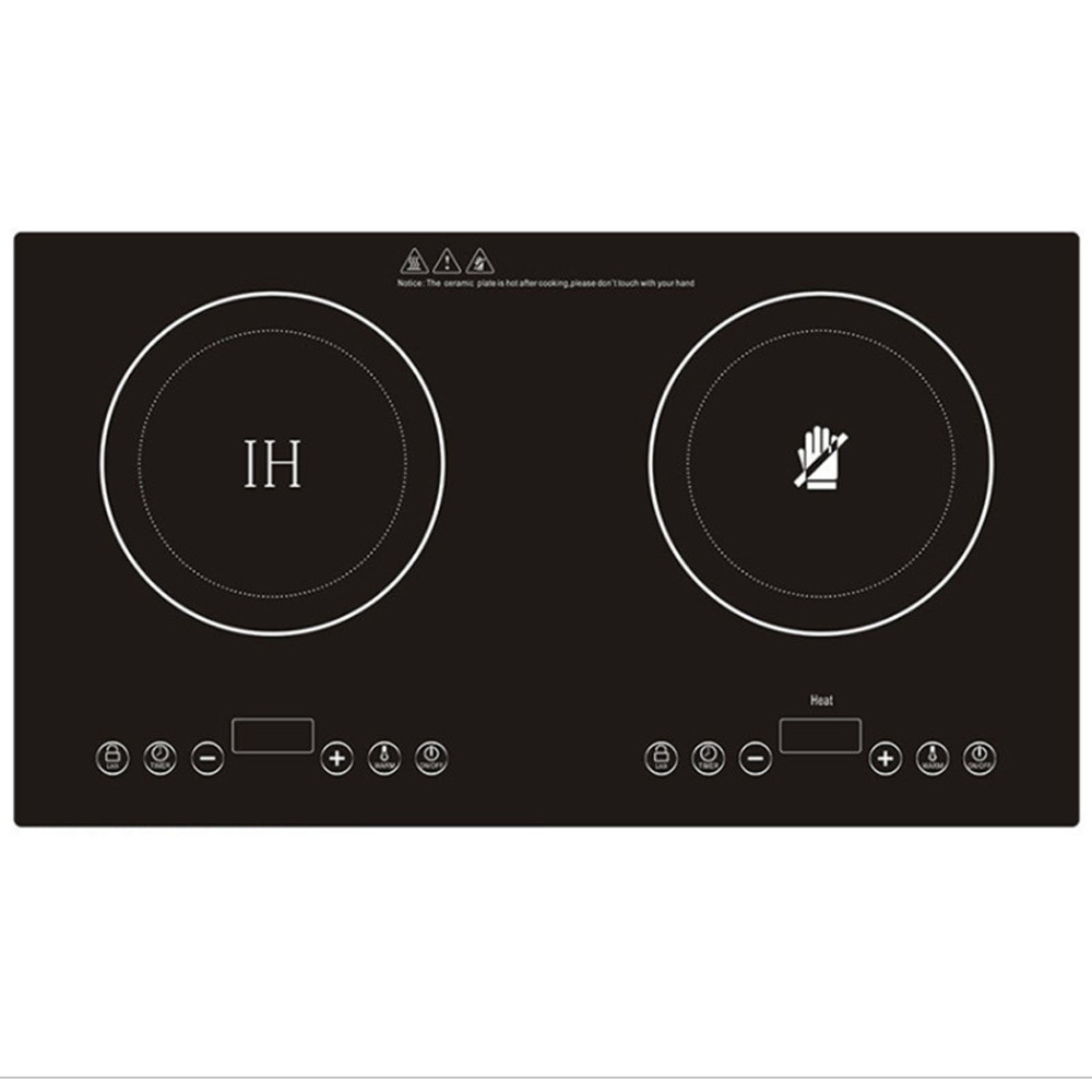 Ingebouwde dubbele inductiekoo - Induction Cooktop Portable recensie en prijs