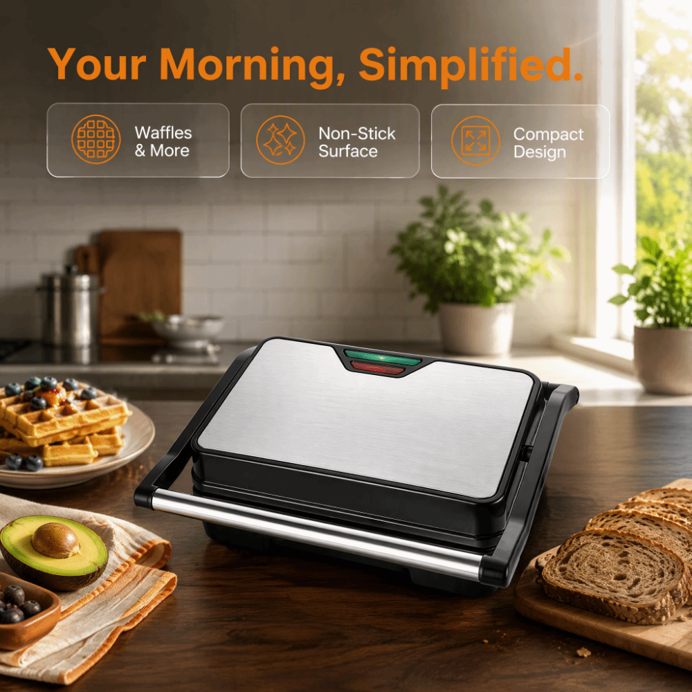Non-stick sandwich toaster, mu - Toaster recensie en prijs