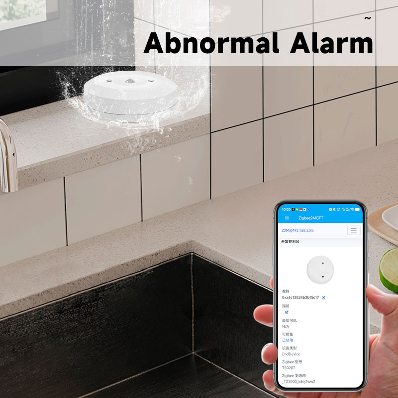 Slimme Zigbee waterlekdetector - Kitchen Appliances Video recensie en prijs